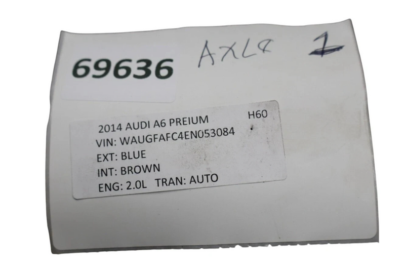 Load image into Gallery viewer, 12-18 Audi A7 A6 Front Right Passenger Cv Axle Shaft Driveshaft 4G0407271F Oem