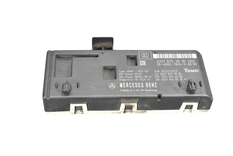Load image into Gallery viewer, 07-14 Mercedes S550 CL600 Trunk Release Remote Open Close Module Unit ECU Oem