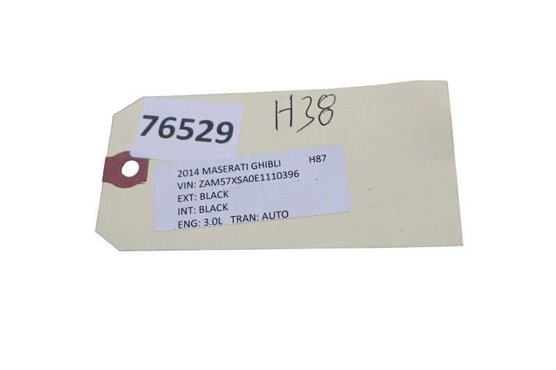 Load image into Gallery viewer, 14-20 Maserati Ghibli M157 Front Left Seat Headrest Head Rest Black OEM