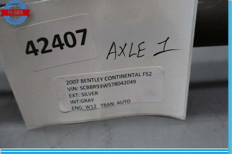 Load image into Gallery viewer, 03-12 Bentley Continental GT GTC Rear Right Passenger Side Half Axle Shaft OEM