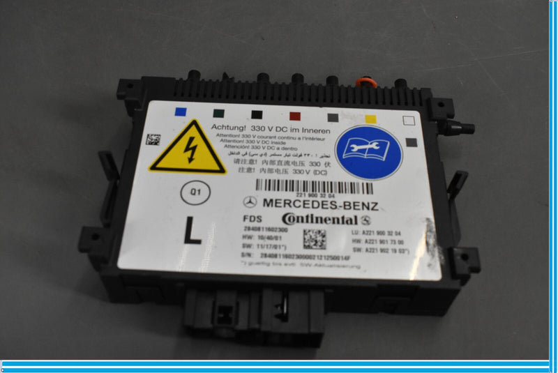 Load image into Gallery viewer, 10-13 Mercedes S400 S550 W221 Front Left Seat Dynamic Lumbar Control Module Oem