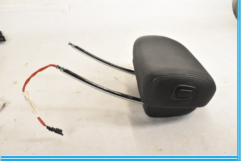Load image into Gallery viewer, 07-13 BMW X5 E70 Front Left Driver Seat Headrest Head Rest Black Oem