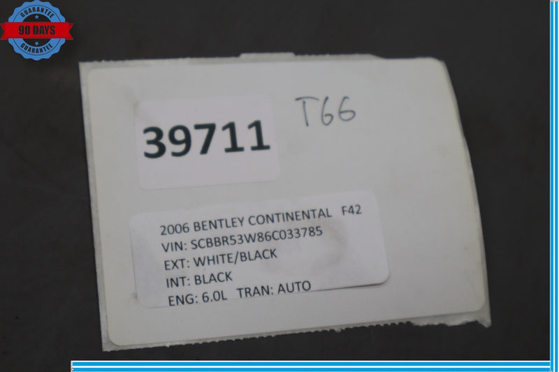 Load image into Gallery viewer, 06-12 Bentley Continental Rear Trunk Luggage Compartment Upper Trim Molding Oem