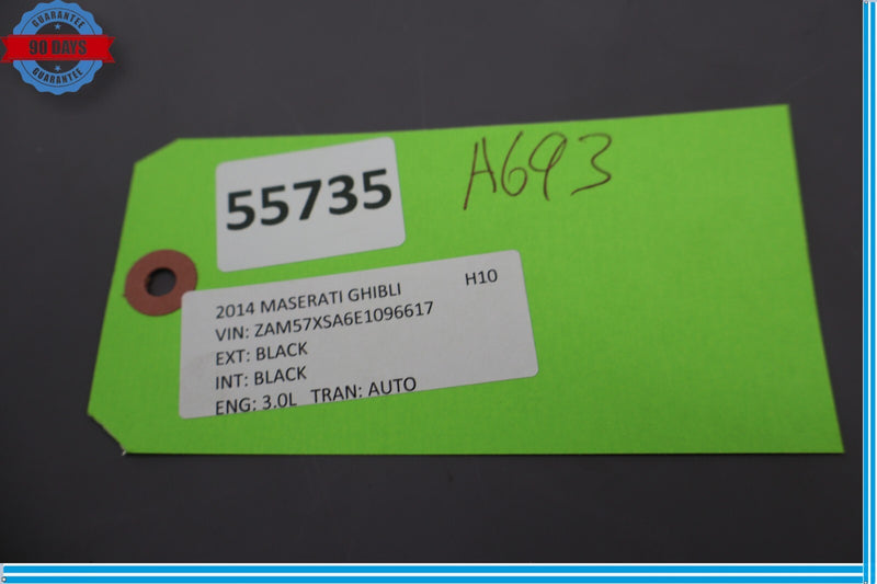 Load image into Gallery viewer, 14-19 Maserati Ghibli Rear Right Side C Pillar Trim Cover Panel 670010909 Oem