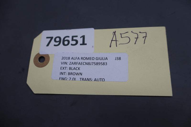 Load image into Gallery viewer, 17-25 Alfa Romeo Giulia 952 Rear Left Driver Side Door Window Switch Oem