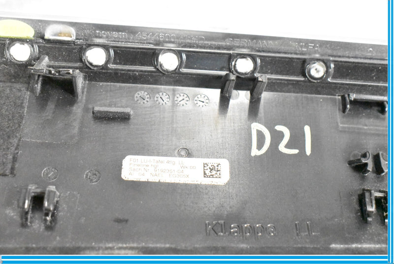 Load image into Gallery viewer, 09-15 BMW 750i 750Li F01 F02 Dashboard Folding Tray Cover Trim 9192351 Oem