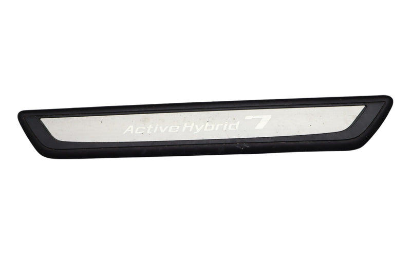 Load image into Gallery viewer, 09-15 BMW 750i 750Li xDrive Front Left Side Door Sill Scuff Plate Cover Trim Oem