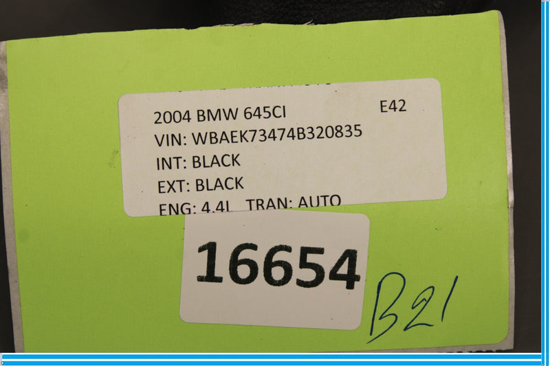 Load image into Gallery viewer, 04-10 BMW 645Ci 650i Shifter Trim Gear Selecting Lever Cover Oem