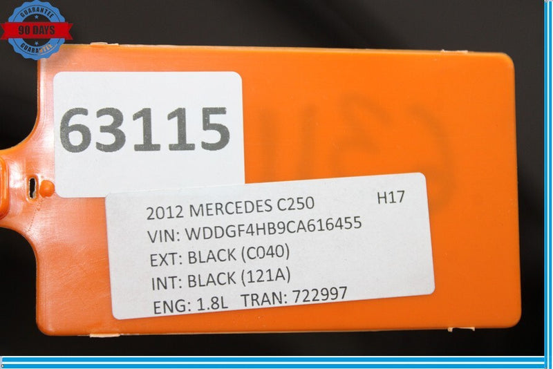Load image into Gallery viewer, 08-14 Mercedes W204 C250 Sedan Front Left Side Exterior Door Shell Black Oem