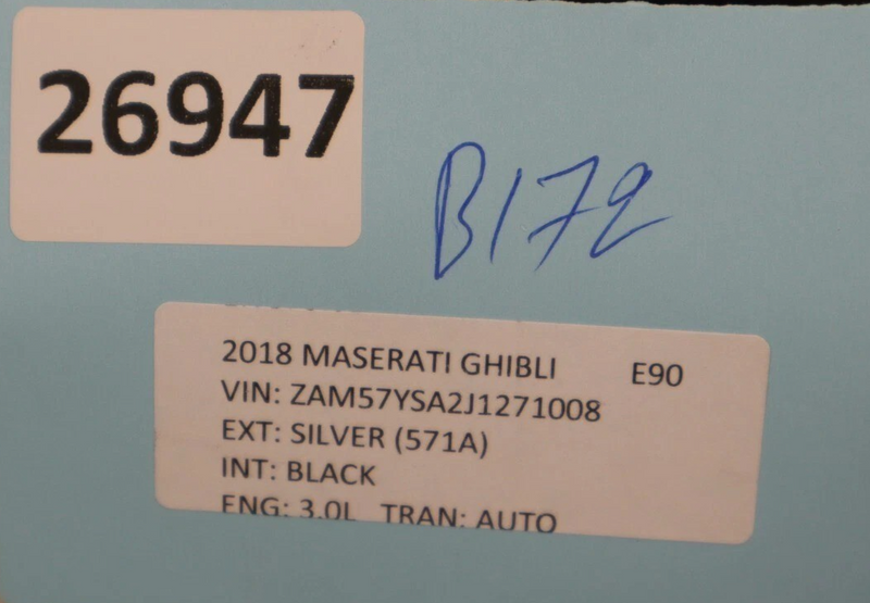 Load image into Gallery viewer, 14-19 Maserati Ghibli Rear Right Side Door Lock Latch Actuator 670004628 Oem