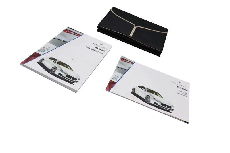 Load image into Gallery viewer, 14-17 Maserati Ghibli Owner Owner's Operator User Manual Guide Set Oem