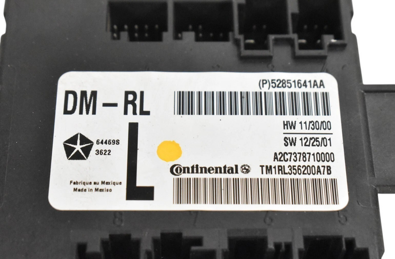 Load image into Gallery viewer, 17-20 Maserati Levante M161 Rear Left Driver Side Door Control Module Unit Oem