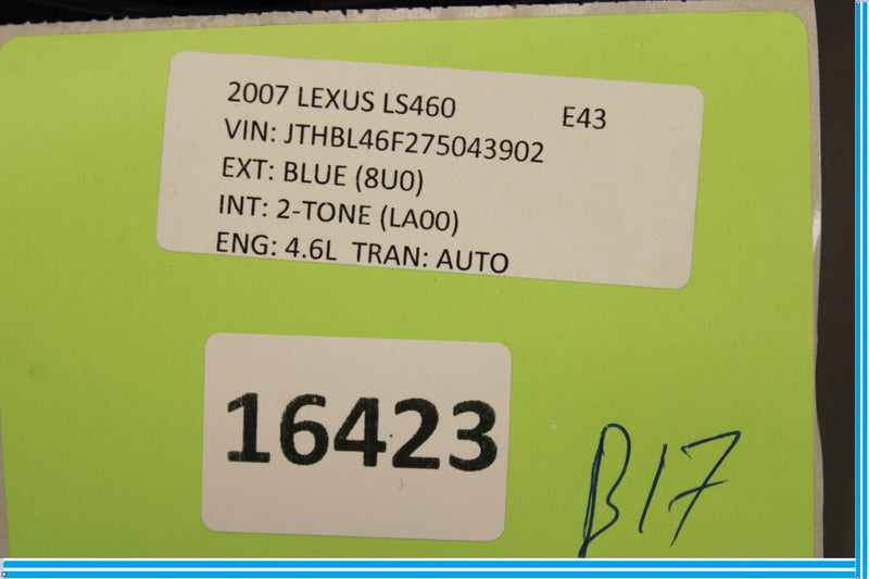 Load image into Gallery viewer, 07-17 Lexus LS460 Rear Right Passenger Side Door Mark Levinson Speaker Oem