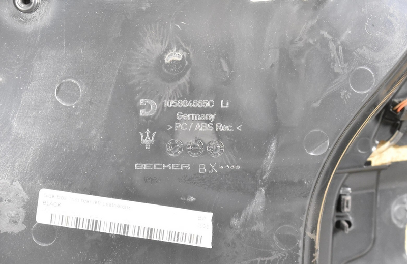 Load image into Gallery viewer, 14-17 Maserati Quattroporte Rear Left Driver Side Interior Door Cover Panel Oem