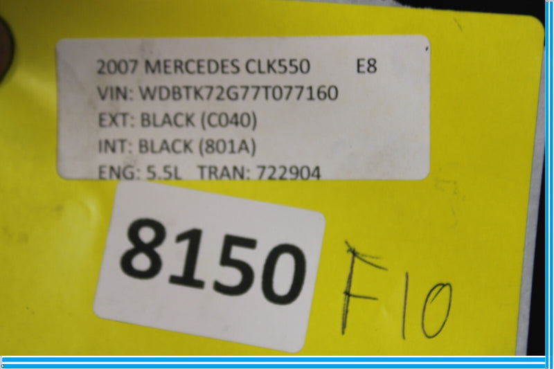 Load image into Gallery viewer, 03-09 Mercedes CLK550 W209 Front Left Driver Fender Liner Splash Shield Oem