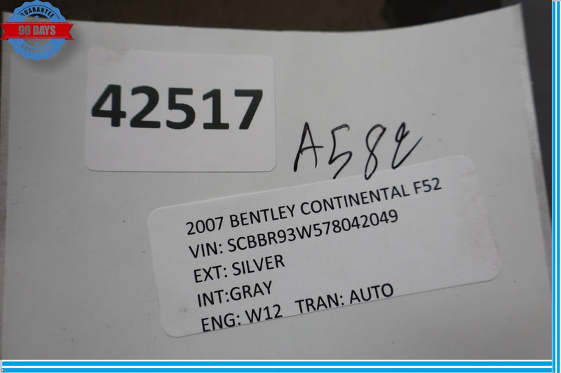 Load image into Gallery viewer, 03-12 Bentley Continental Rear Right Side Axle Shaft Splash Shield Cover Oem