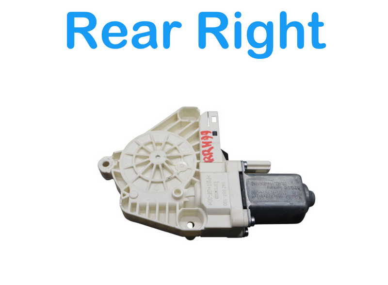 Load image into Gallery viewer, 11-17 Volkswagen Touareg Rear Right Passenger Side Door Window Motor Oem