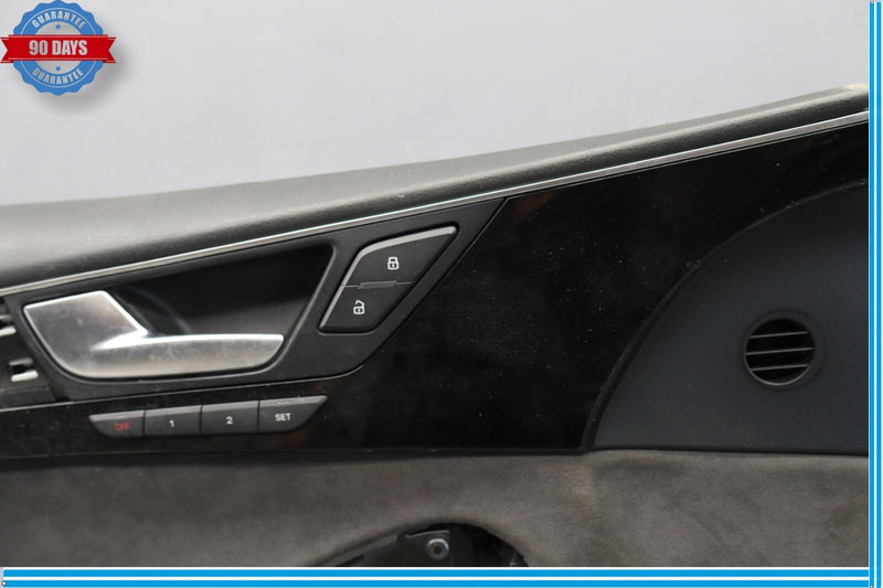 Load image into Gallery viewer, 11-18 Audi A8 Quattro Front Left Driver Side Interior Door Panel Trim Oem