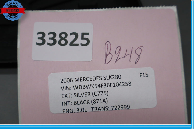 Load image into Gallery viewer, 05-11 Mercedes SLK280 R171 Left Driver Dashboard Dash Cover Panel Trim Black Oem