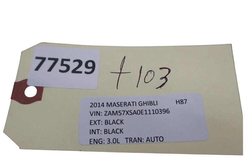 Load image into Gallery viewer, 14-20 Maserati Ghibli M157 Front Right Side Door Sill Scuff Kick Panel Trim Oem