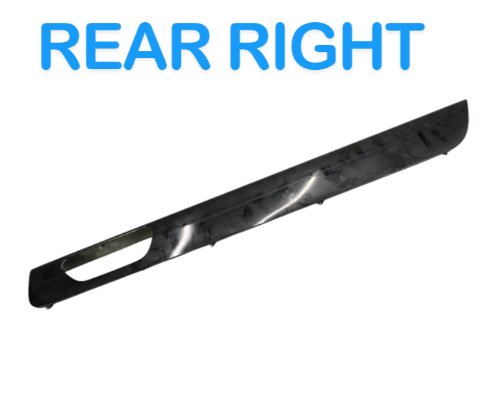 Load image into Gallery viewer, 05-12 Bentley Continental Rear Right Passenger Side Door Trim 3W5868540 OEM