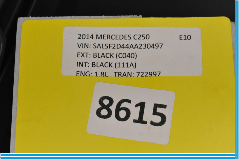 Load image into Gallery viewer, 10-17 Mercedes W204 C250 Right Passenger Side Back Panel Seat Cover Oem