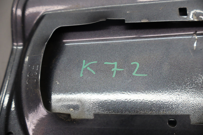 Load image into Gallery viewer, 12-18 BMW 320i 328i F30 Rear Gas Fuel Tank Door Lid Cover Gray Oem