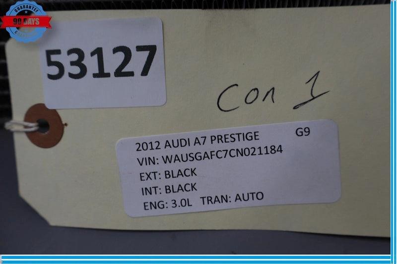 Load image into Gallery viewer, 12-18 Audi A7 Quattro Supercharged Engine Auxiliary Cooler Radiator Oem