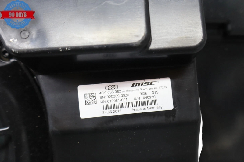 Load image into Gallery viewer, 12-17 Audi A7 Quattro RS7 Rear Trunk Audio Sound Subwoofer Speaker 4G9035382 Oem