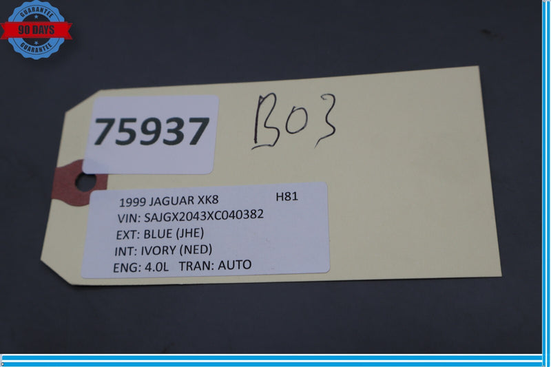 Load image into Gallery viewer, 97-06 Jaguar X100 XK8 XKR Ignition Switch Column Key Antena Transponder Trim Oem
