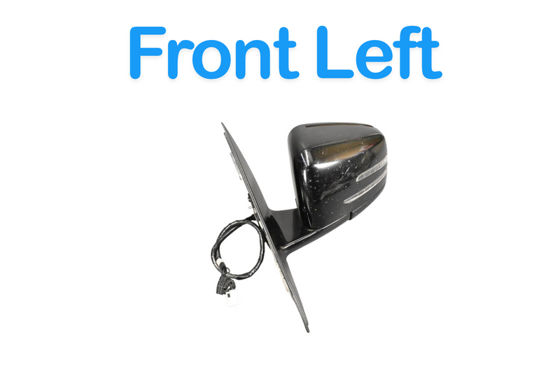 Load image into Gallery viewer, 10-13 Mercedes S550 W221 Front Left Driver Side Door Mirror Side View Black Oem