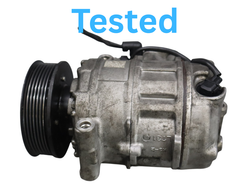 Load image into Gallery viewer, 11-18 Porsche Cayenne 958 AC A/C Air Conditioning Compressor Pump 7P0820803E Oem