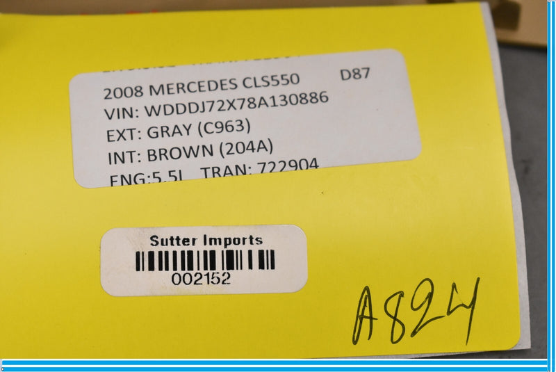 Load image into Gallery viewer, 07-09 Mercedes CLS550 W219 Front Right Seat Cover Plastic Trim Oem