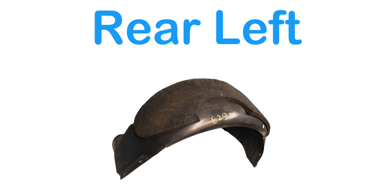 Load image into Gallery viewer, 10-19 Jaguar XJ X351 Rear Left Driver Side Fender Liner Splash Shield Cover Oem