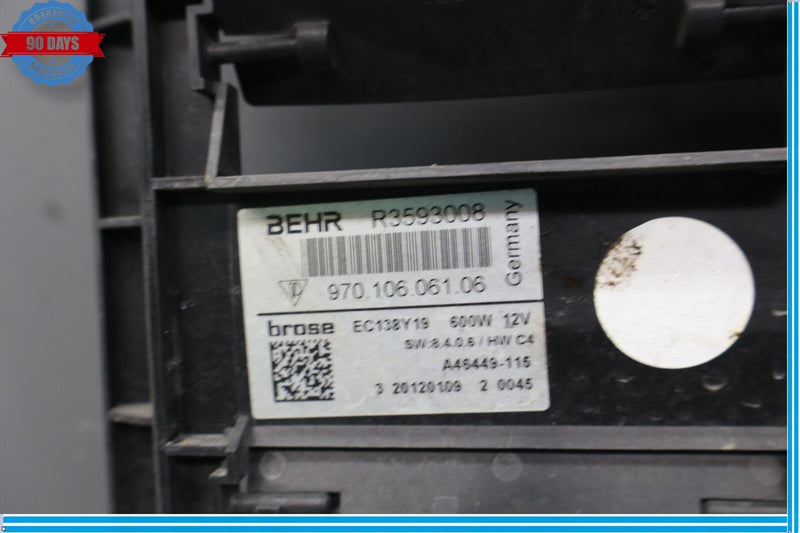 Load image into Gallery viewer, 10-16 Porsche Panamera 970 Engine Radiator Cooling Fan 97010606106 Oem
