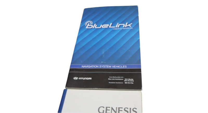 Load image into Gallery viewer, 2015 Hyundai Genesis User Owner Manual Guide Book W/ Case Black Oem