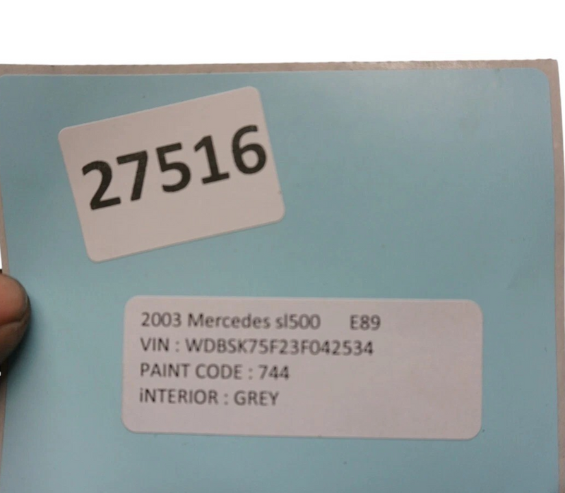Load image into Gallery viewer, 03-08 Mercedes SL500 Front Upper Radiator Core Support Headlight Bracket Oem