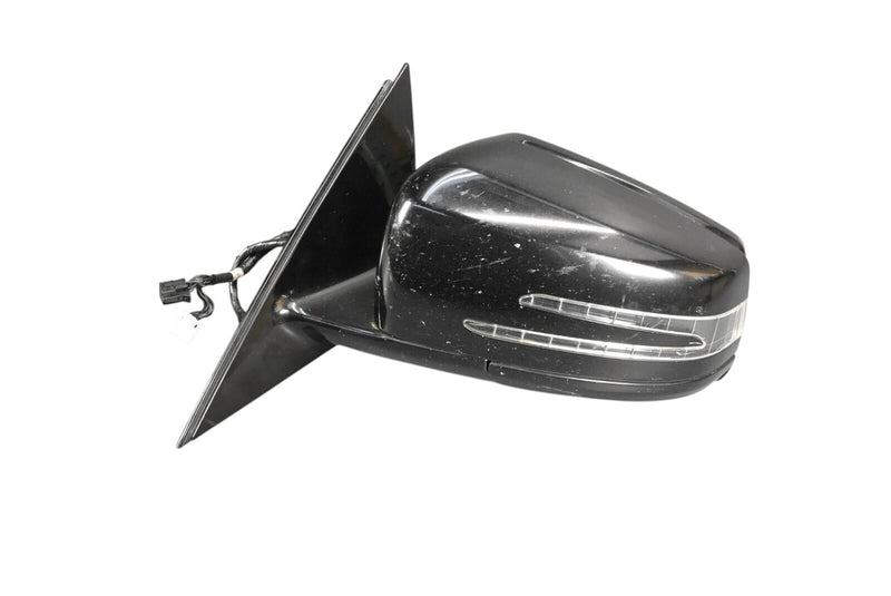 Load image into Gallery viewer, 10-13 Mercedes S550 W221 Front Left Driver Side Door Mirror Side View Black Oem