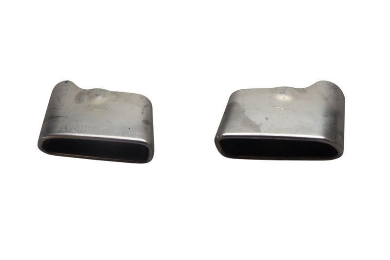 Load image into Gallery viewer, 14-19 Mercedes W117 CLA250 Rear Left & Right Side Exhaust Tail Pipe Tips Oem