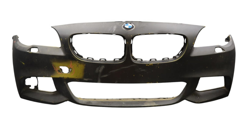 Load image into Gallery viewer, 11-13 BMW 528i 535i 550i xDrive Front Bumper Cover Panel Assembly Black Oem