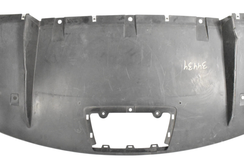 Load image into Gallery viewer, 16-20 Tesla Model X Rear Bumper Tray Shield Tow Hitch Cover Black 105835600C Oem