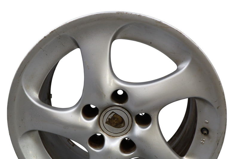 Load image into Gallery viewer, 01-05 Porsche 911 996 Front Wheel Alloy Rim Disc 8x18 18" R18 ET50 Oem