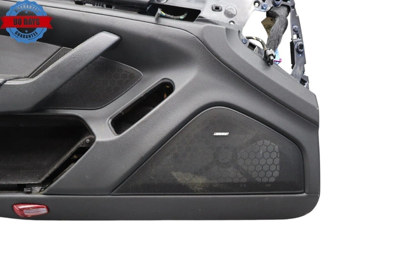 Load image into Gallery viewer, 10-16 Porsche Panamera Front Left Side Interior Door Panel Cover Trim Black Oem