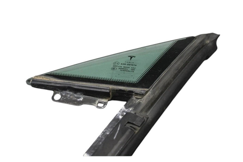 Load image into Gallery viewer, 12-16 Tesla Model S Front Left Driver Side Triangle Window Glass 43R001074 Oem
