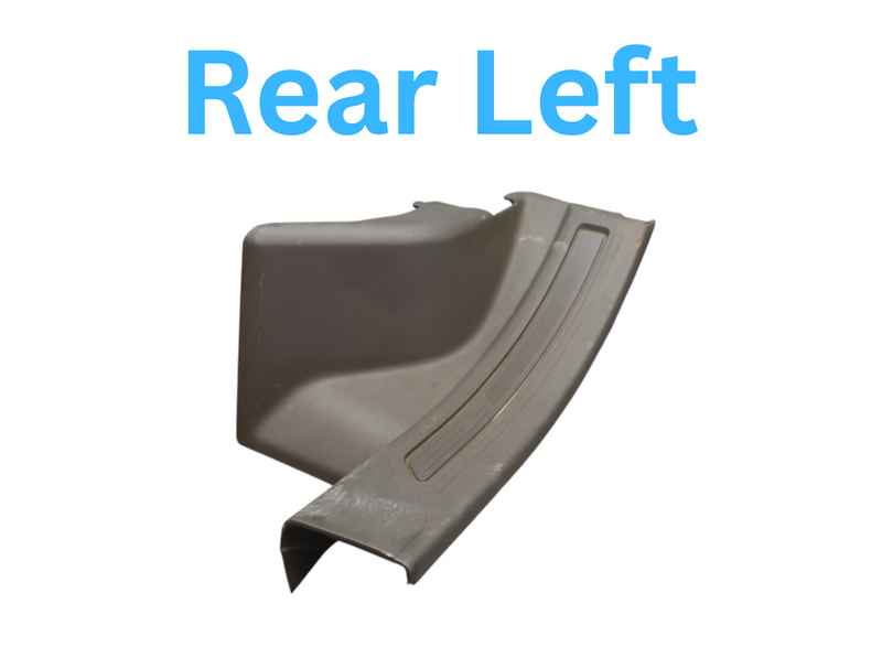 Load image into Gallery viewer, 17-20 Jaguar XE X260 Rear Left Driver Side Door Sill Scuff Cover Trim Panel Oem