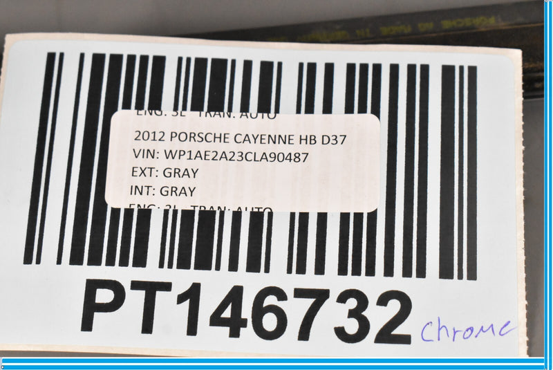 Load image into Gallery viewer, 11-18 Porsche CAYENNE Front Left Driver Door Weather Strip Molding Oem