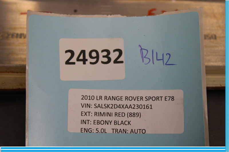 Load image into Gallery viewer, 10-13 Land Rover Range Rover Rear Right Side Door Interior Trim Wood Grain Oem