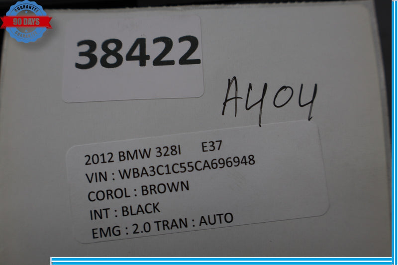 Load image into Gallery viewer, 12-18 BMW 320i 328i Center Console Operating Switch Unit Black 61319252911 Oem