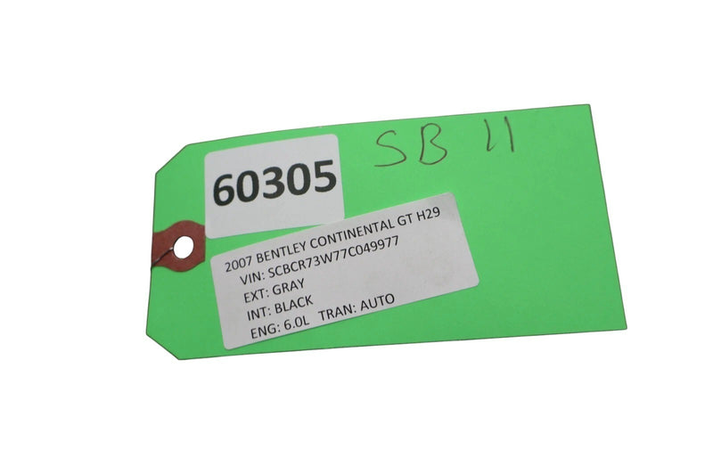 Load image into Gallery viewer, 07-11 Bentley Continental GTC Front Right Seat Back Cover Panel 3W3881972A Oem