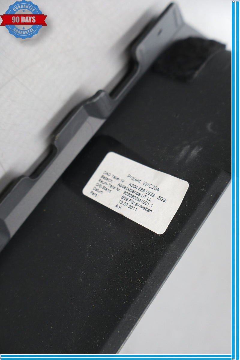 Load image into Gallery viewer, 08-15 Mercedes C250 C350 W204 Front Dash Dashboard Lower Molding Trim Black Oem